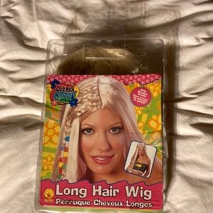 Hippie long hair wig